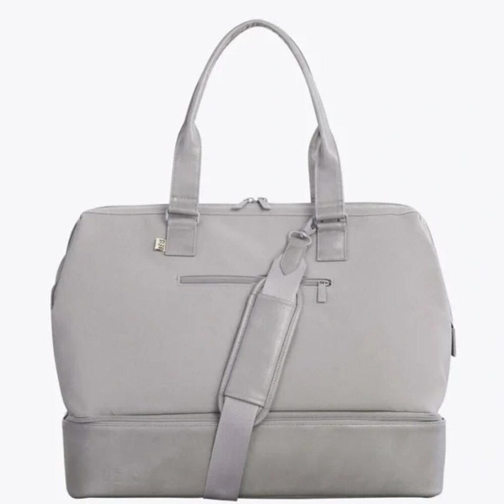 BEIS Gray Weekender Travel Bag